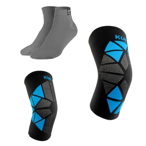 Image of KUE Athletic Essential Kit | Sports Kits for Men Women | Kit Set for Men | Badminton Kit Gym Kit Football Kit Cricket Kit Combo Set (GymKit-Grey, S /M)