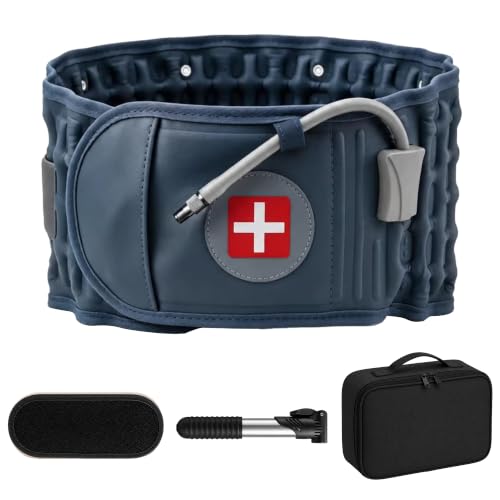 Back Pain Decompression Belt，Inflatable Back Brace，Fit for 29-49 Inch Waist