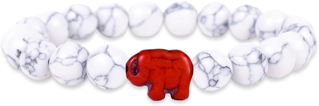 Fahlo Elephant Tracking Bracelet – Track a Real Elephant’s Journey – Supports Save the Elephants – Elastic, One Size Fits Most – on Interactive Mobile App Map – Unisex Conservation Gift