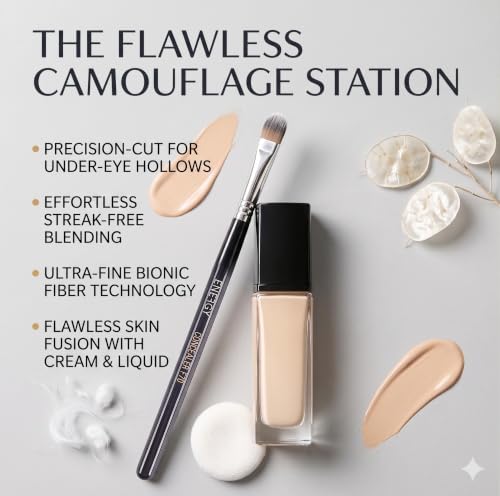 ENERGY Concealer Brush Under Eye - Flat Sharp Edge Face Shader — view 2