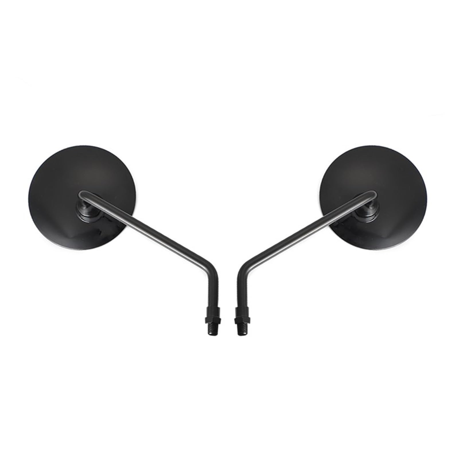 Specchietto retrovisore per Moto Nero, Rotondo, da 10 mm, per Moto, Scooter, Accessori per Moto, specchietto retrovisore per Bici