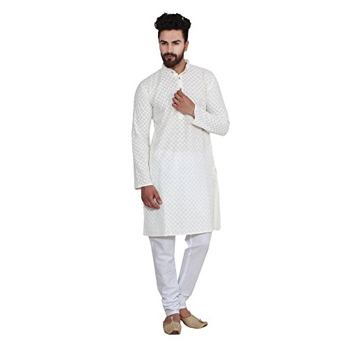 Image of SOJANYA Men's Cotton Regular Fit (Since 1958 ONLY Long Kurta