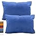 Pack de 2 Fundas Cojines Sofá de Cojines Rectangulares, Funda Cojín Terciopelo, Cojines Decorativos para Cama o Cojines para Sofá (40 x 60 cm, Azul)