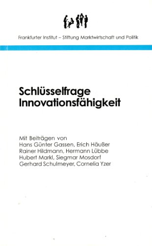 Schlüsselfrage Innovationsfähigkeit