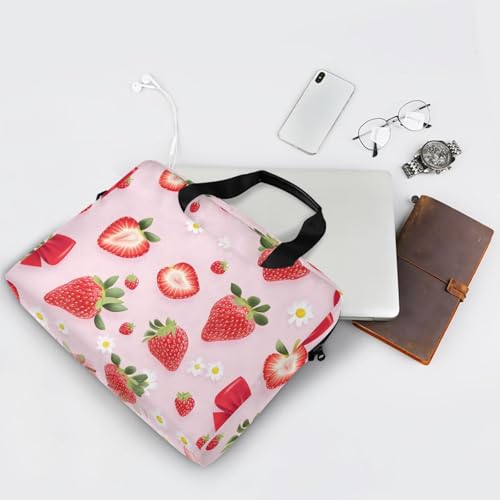 Funda para portátil ALAZA con diseño de fresa 13-15.6 pulg miniatura 7