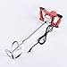 Paint and Mud Mixer Stirring Rod for Drill Agitator Mixing Rod Concrete Mortar Mixer, 23.2x 5.5 x 5.5 Inch, Silver (1PCS)