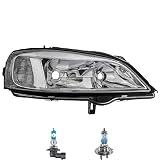 EISENFELS KIT 106570579 CREATO CON FARO DESTRO + NIGHT BREAKER 200 H7 HB3 LAMPADA COMPATIBILE CON ASTRA G CC F48_ F08_ F35_