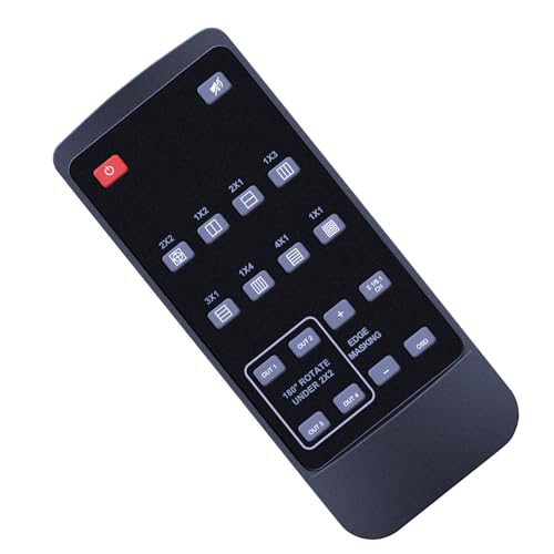 Télécommande de rechange Portta pour contrôleur mural vidéo HDMI 2x2 4K N14VW