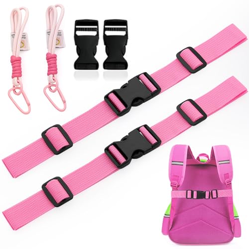 2 Stück Brustgurt Rucksack Verstellbarer Brustgurt Rucksack Kinder,...