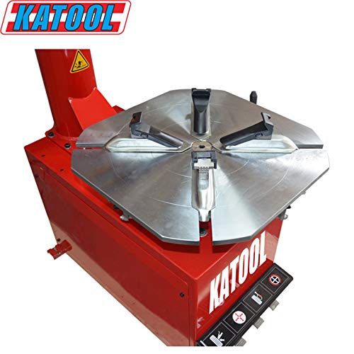 KATOOL 2.0HP Tire Changer Wheel Changers Machine Combo Tire Changer Machine Tire Machine Tire Repair Tire Tools for Shop and Garage, Red