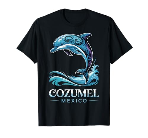 Retro Cozumel Dolphin T-Shirt