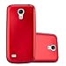 Produktbild Cadorabo Hülle für Samsung Galaxy S4 in METALLIC ROT - Handyhülle aus flexiblem TPU Silikon - Silikonhülle Schutzhülle Ultra Slim Soft Back Cover Case Bumper