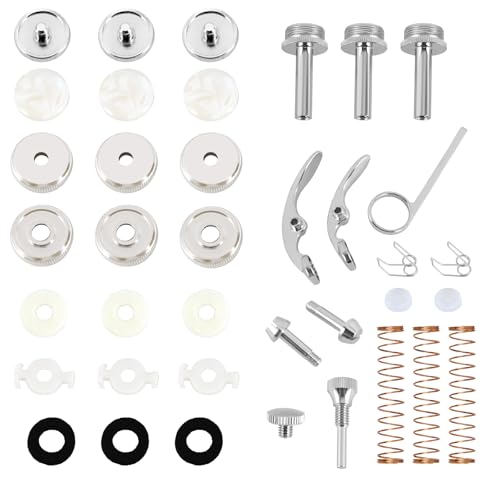 EASTROCK Trumpet Repair Kit Trumpet Finger Buttons Trumpet Parts 1Set
