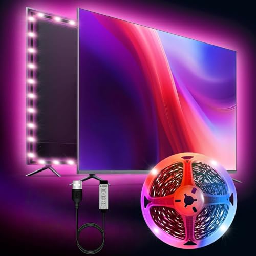Tira de luz LED para TV RGB 100 cm miniatura 1