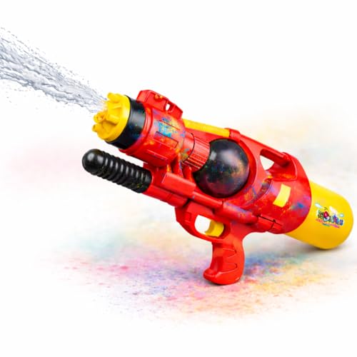 Image of Storio Holi Holi Pichkari Water Gun Toy for Kids with Upto 30Ft Range |High Pressure Mechanism Ideal Outdoor Toy for Pool & Beach Fun