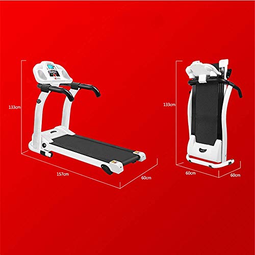 Image of Ultra Slim Treadmill Small Ultra-Quiet Shock Absorption Mini Weight-Loss Folding Treadmill Indoor Sports Equipment Easy Operation