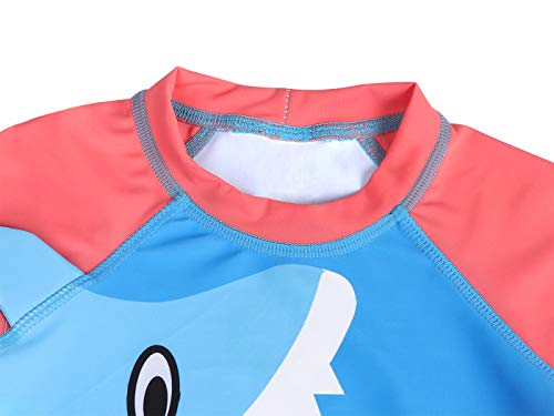 Cotrio Maiô de duas peças crianças meninos sharks rashguard camisas de natação roupa de banho com Sh