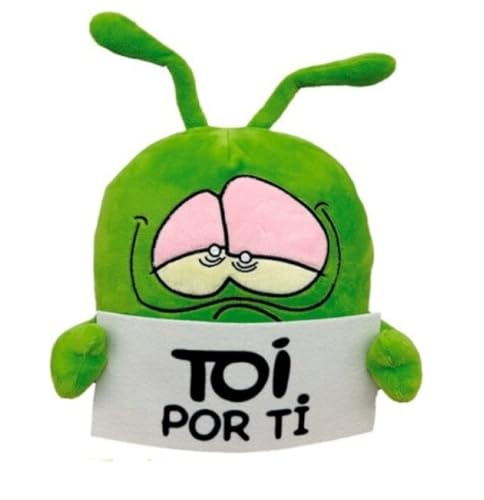 toi Bolly-TOIS Figura Peluche Coleccion DE BOLLYCAO Modelos A Elegir: NAMORAO - POR TI - QUE NO VEO NÁ 20CM - Licencia Oficial - Para Todas Las Edades +0 Meses