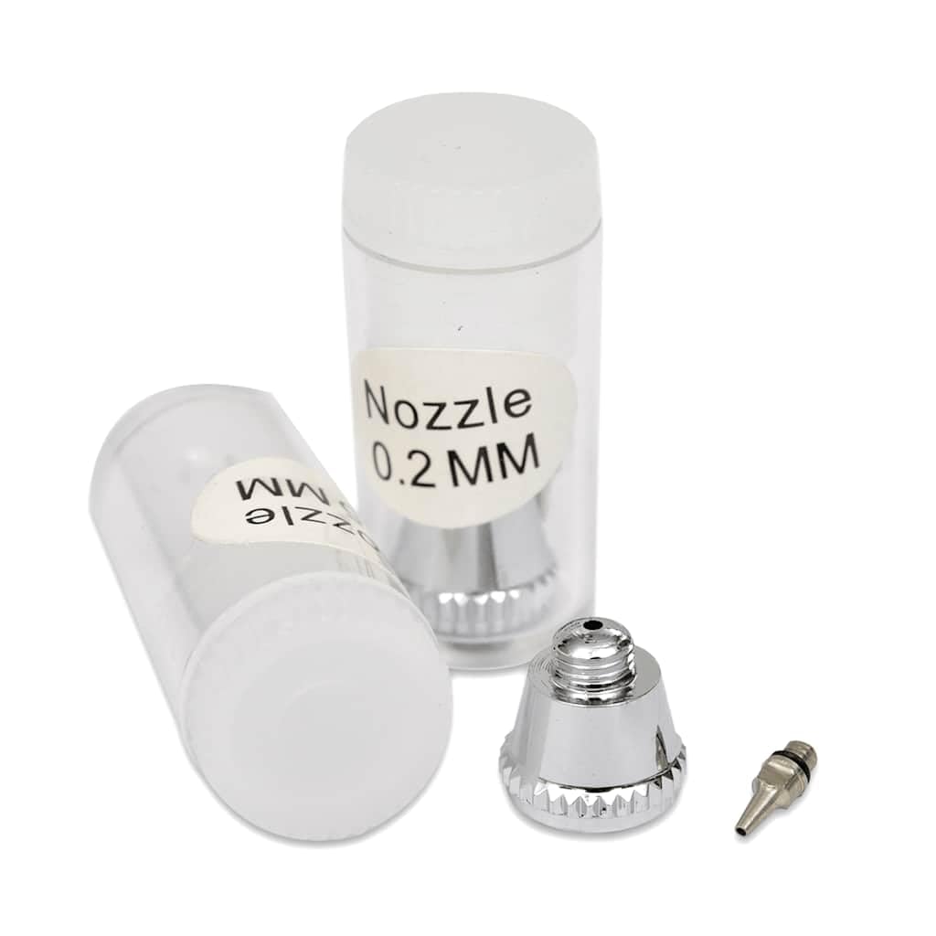 Airbrush-Set 0.2/0.3/0.5 mm Düsen & Nadeln Modellbau Pistole