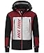 Produktbild Rock Creek Herren Softshell Jacke Outdoor Jacke Windbreaker Übergangsjacke Anorak Kapuze Regenjacke Winterjacke Herrenjacke Jacket H-238 Schwarz 3XL