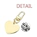 DIYthinker Big Ben London England Art Deco Fashion Gold Heart Keychain Metal Keyring Holder