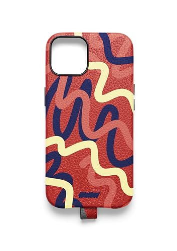 Coque iPhone 13 Mini rouge Graphic Tour évite les rayures internes