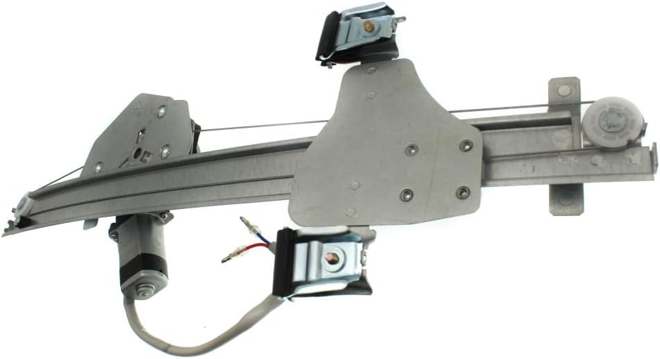 KarParts360 for Chevy Silverado 1500 2015 16 17 18 2019 Window Regulator Assembly Passenger Side Rear | 2 Pins | Power Cable | w/Motor | Standard | 12 Voltage | Replacement for GM1551159 | 84043807