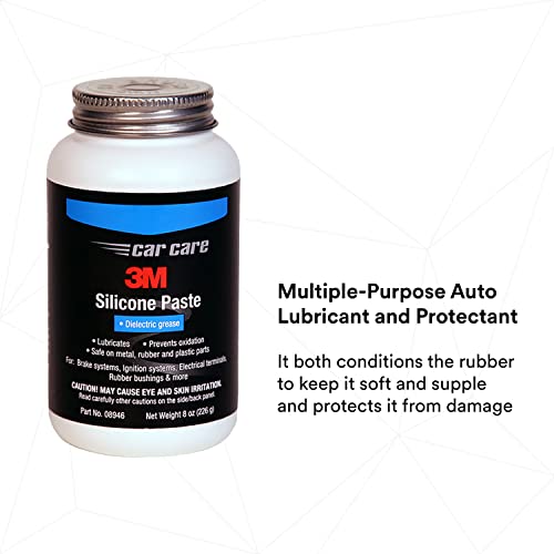 3M Silicone Paste, 08946, 8 oz, Clear Blazen Auto