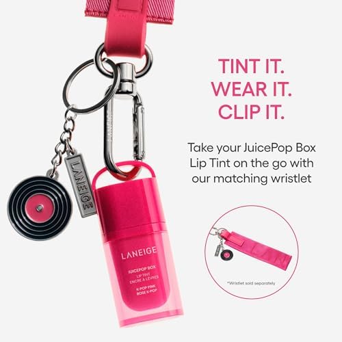 LANEIGE JuicePop Box Korean Lip Tint: Long-Lasting Hydrating Lightweight Tint, Buildable Juicy Color & Nourishing Shine, K-Beauty Lip Essential for Long-Lasting Comfort, Lo-Fi Mauve — view 11