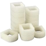Kuqqi 20 Packs Cat Fountain Filters Replacement Foam Filter Pre-Filter Fit for Stainless Steel 360...
