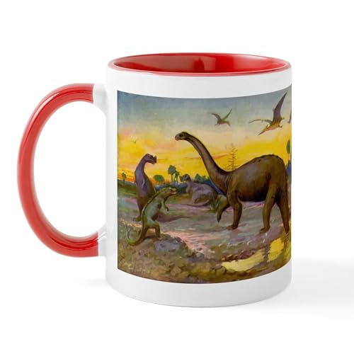 Taza de cerámica dinosaurio 325 ml miniatura 1