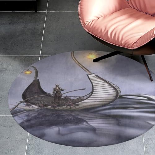 Tapis flanelle imprimé 3D pour décoration maison et salon zen - 3