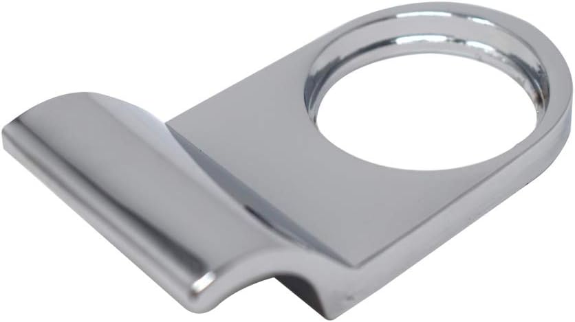 YES-CYLPULL-CH Essentials Rim Cylinder Door Pull, Great for External Doors, for Easy Door Closing, Chrome Finish