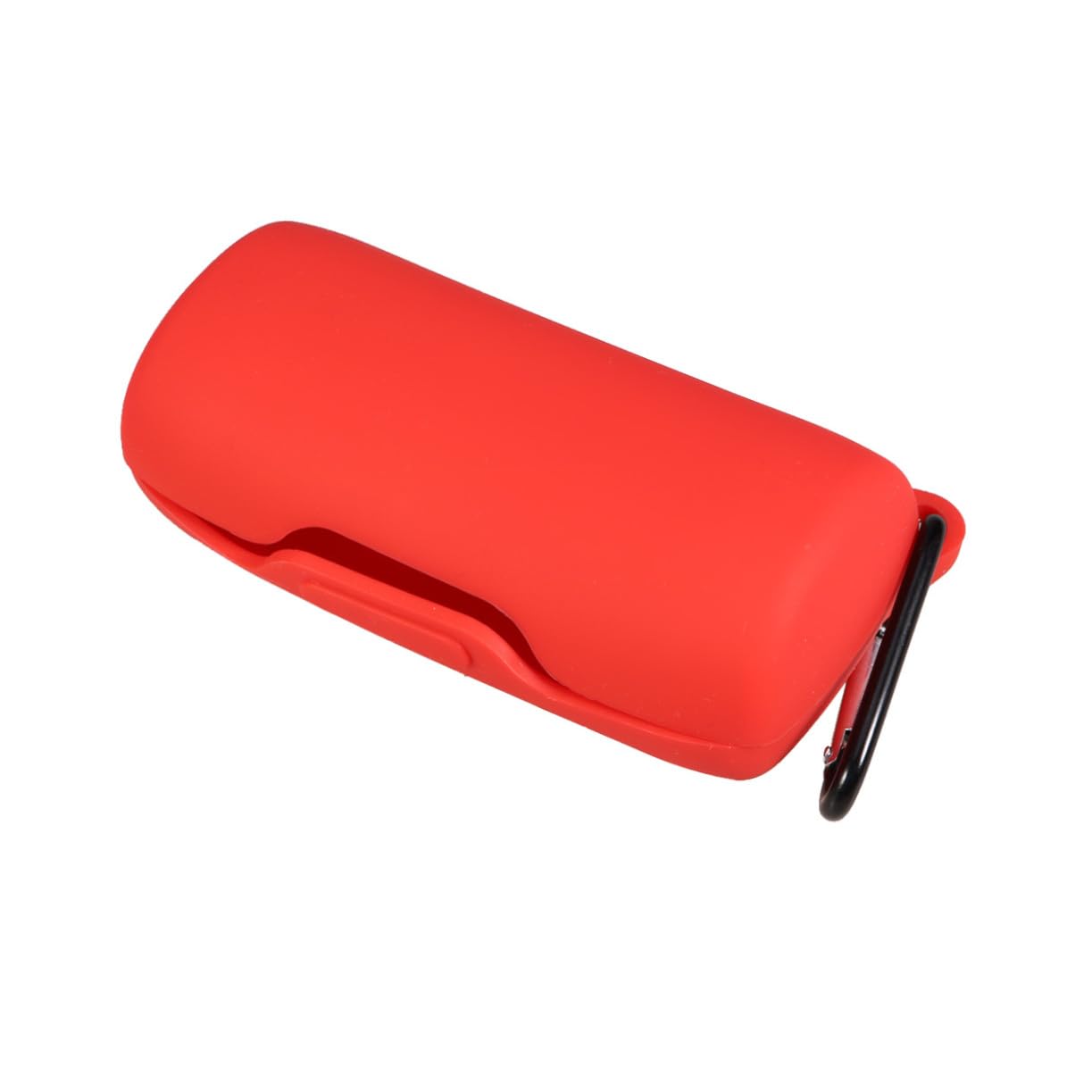 Angoily Caja De 3 Piezas Funda Protectora para Auriculares Caso inalámbrico Mini Auriculares Funda de Silicona para Auriculares Deportes Caja de Auriculares Estuche de Silicona Rojo