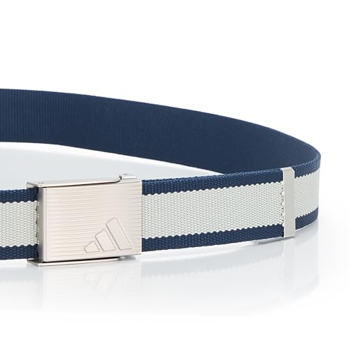 adidas Women's Stripe Web Belt, Collegiate Navy/Wonder Silver, One Size3