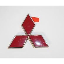 Genuine Mitsubishi Triple Diamond Emblem Red Rear MR339654 Eclipse 2000 2001