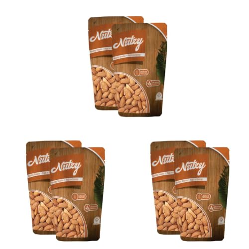 Image of Nutzy Premium Almonds (Gurbandi Almonds, 500g) (Pack of 3)