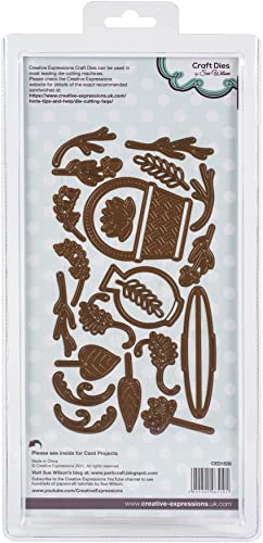 Matrices de découpes nettes et précises pour motifs floraux en relief sur papier et carton