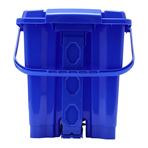 Image of Plastic Bio Medical Pedal Garbage Waste Dustbin 16 LTR (BLUE)