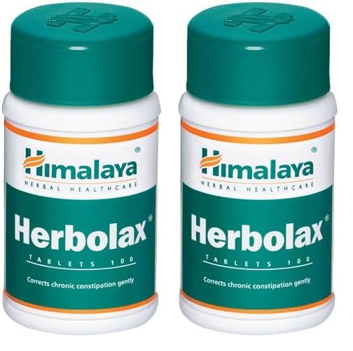 Image of Himalaya Herbolax Tablets - 100 Count (Pack of 2)