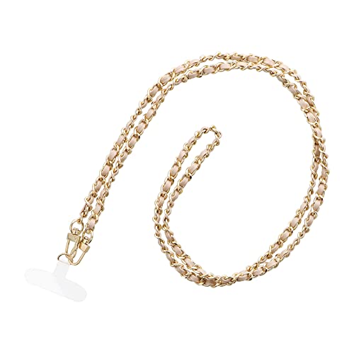 [ルプラス] ショルダーストラップ SHOULTY MULTI STRAP 編み込みチェーンタイプ アイボリー LN-MSS06IV