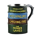 AecveXong Literary Stacked Mug – 3D Book Spine Fantasy Novel Coffee Mug, Classic Adventure Fiction Inspired Drinkware for Book Lovers, 13.5 Ounces