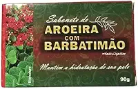 Kit com 3 Sabonete de Aroeira e Barbatimão em Barra 90g