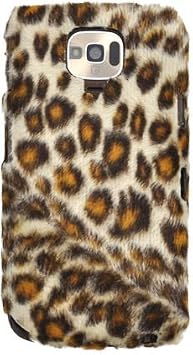 Plata Leopard Print Case for docomo Medias U N-02E [Yellow]