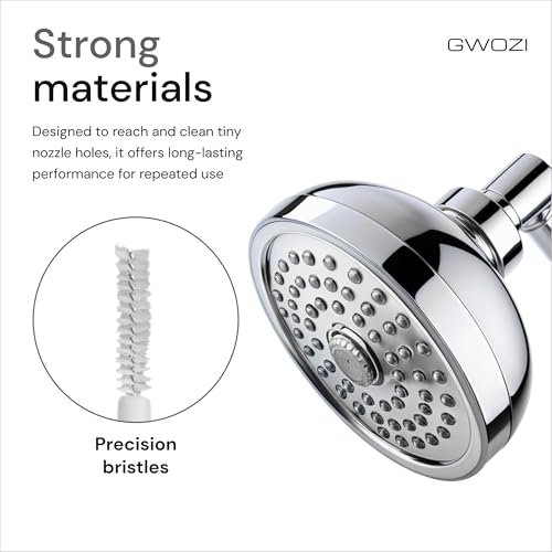 Image of Shower Head Cleaner Tool 30 Pcs - Multifunctional Shower Head Cleaner Brush for Pore Gap - Thin Shower Nozzle Cleaning Brush for Small Hole, Anti-Clogging