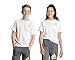 Produktbild adidas Unisex Kinder Essentials Small Logo Cotton Tee, White/Black, 13-14 Years