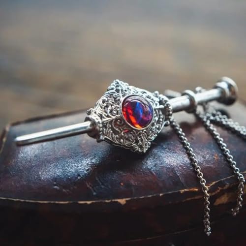 New 2025 Magic Witchcraft Necklace Women's Vintage Blood Pack Removable Witch Wand Pendant for Men Women Cosplay Jewelry Gifts Fashion Accessories Creative Gift4