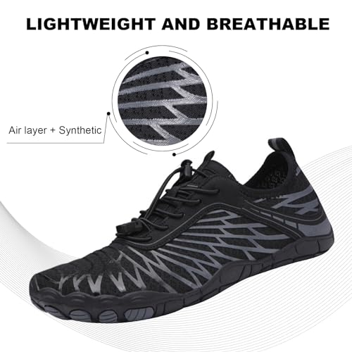 Hike Barefoot Shoes Womens Mens, Pro Water Shoe Women Men Footwear Barefoot Hike Shoes for Travel, Wide Toe Box Non-Slip Breathable Zero Drop Shoe2