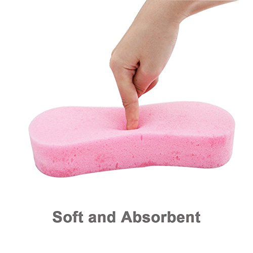 image for Lantee Large Sponges - Car Cleaning Supplies - Big 10 Pcs High Foam Cl