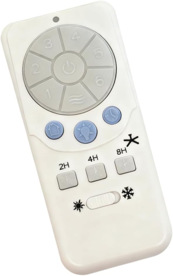 New Replacement A25-TX025 Fit for Harbor Breeze Ceiling Fan Remote Control with Light A25-TX012 FD30-H02R FD40-H02R FD40-H03R RRTX012- Only Remote